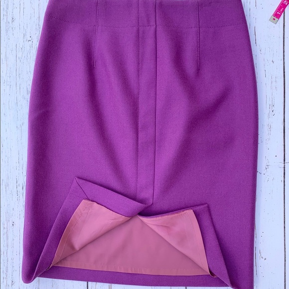 J. Crew Double Serge Wool No 2 Pencil Skirt - Picture 3 of 6